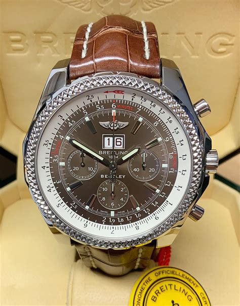 breitling bentley 6.75 bronze|breitling bentley a44362.